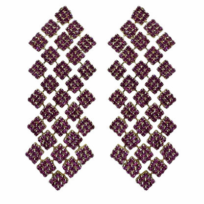 Palestro Milano Orecchini Fucsia Edera di Pietre