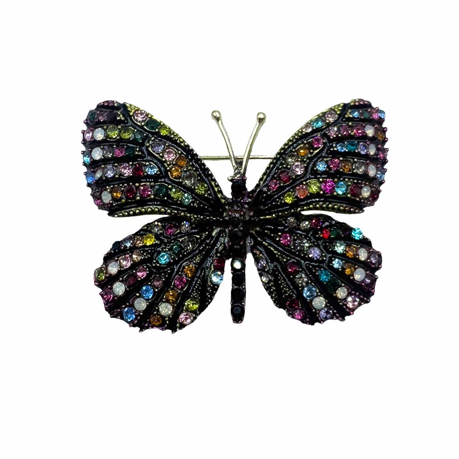 Palestro Milano Spille e spillette Multicolor Farfalla