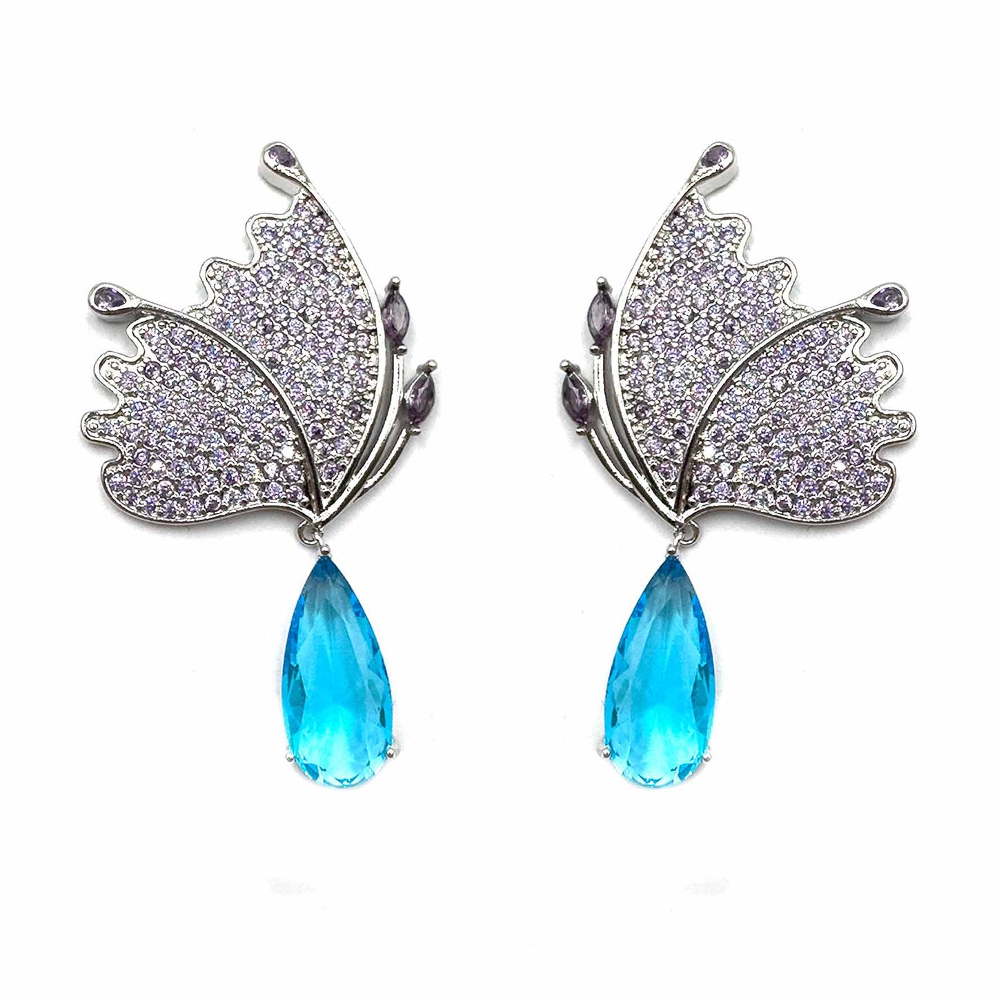 Farfalle Lillac con goccia blu