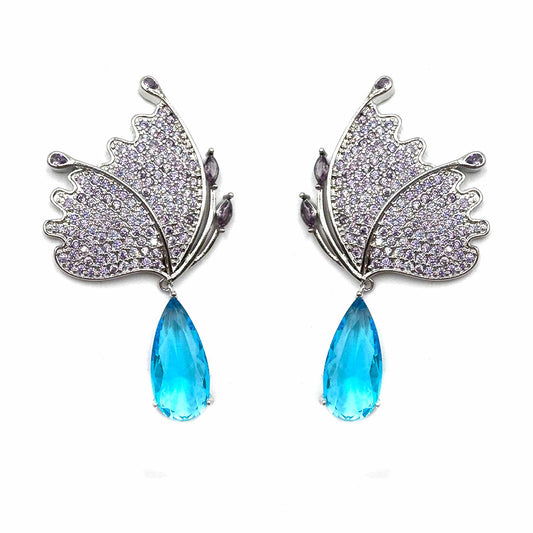 Farfalle Lillac con goccia blu