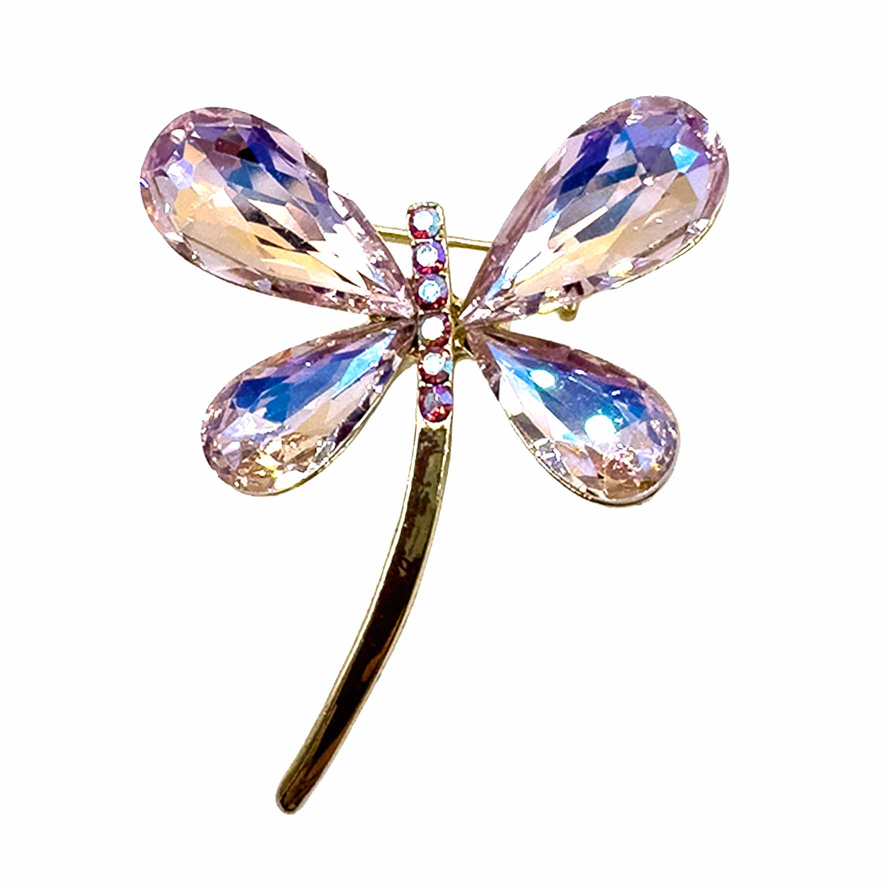 Palestro Milano Spille e spillette Pink Farfallina Brillante