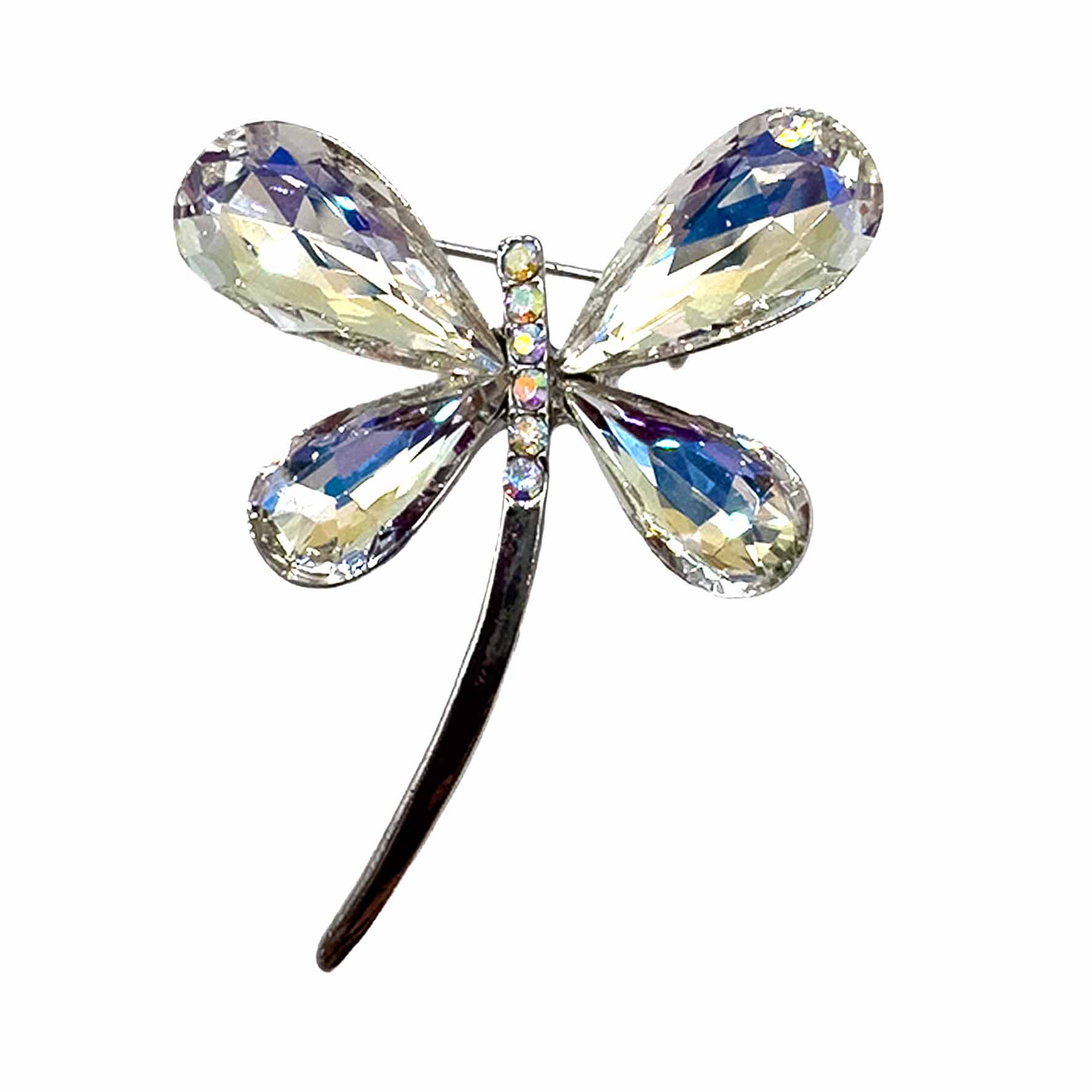 Palestro Milano Spille e spillette Silver Farfallina Brillante