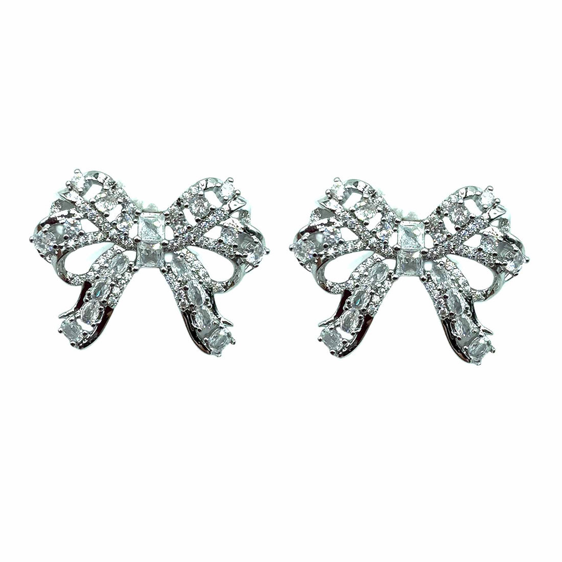 Palestro Milano Orecchini Fiocchetto di Cristalli