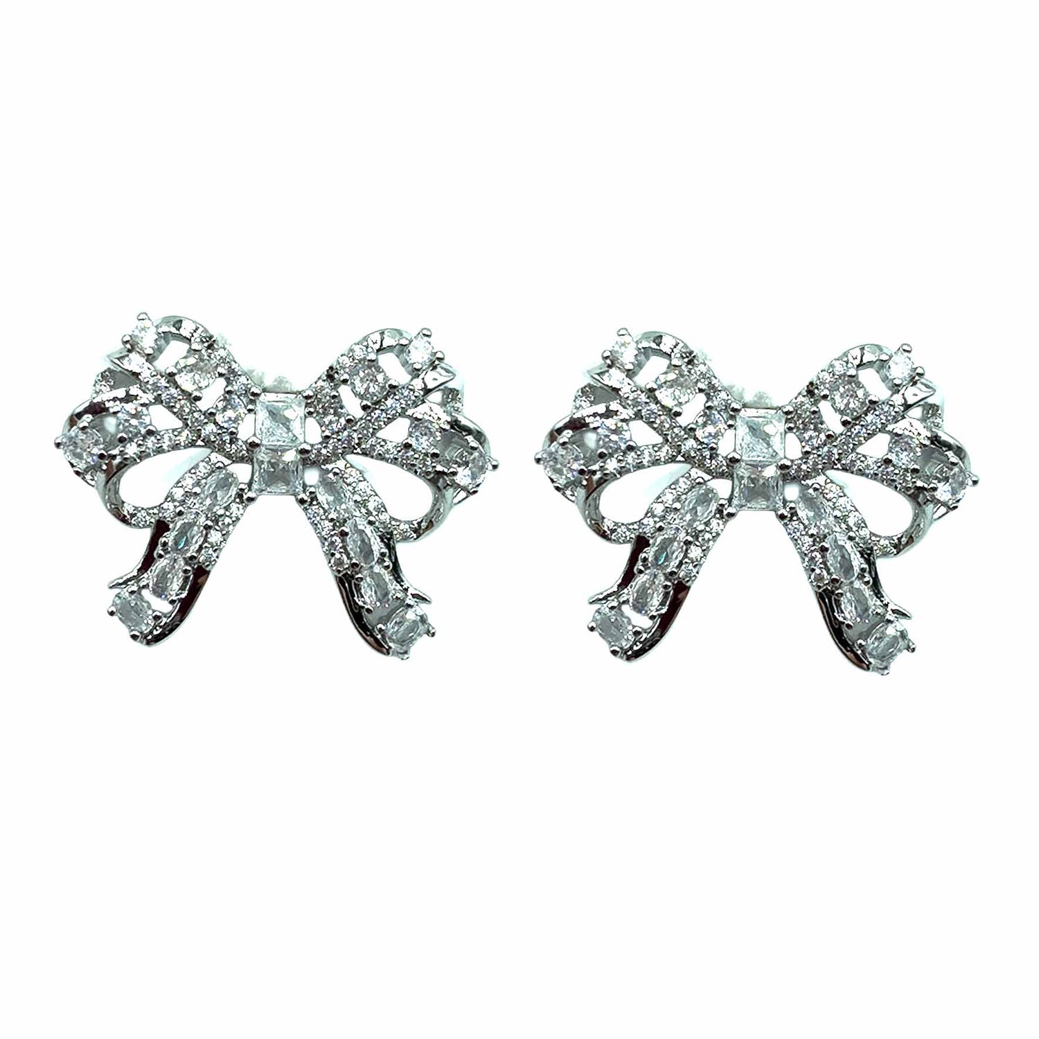 Palestro Milano Orecchini Fiocchetto di Cristalli