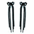 Palestro Milano Orecchini Black Fiocco & Cascata
