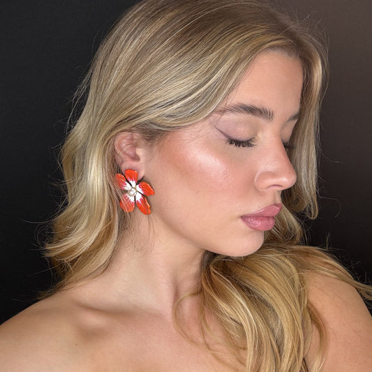 Fiore con perlina