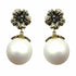 Palestro Milano Orecchini Perla Pink Fiore d&