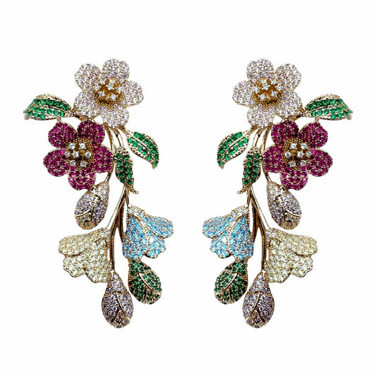 Palestro Milano Orecchini Fiore in Crescita