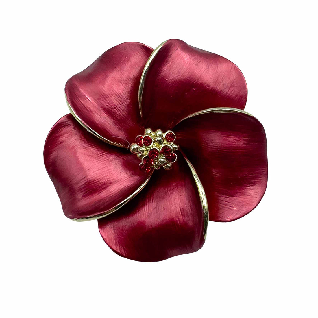 Palestro Milano Spille e spillette Rosso Fiore Primula
