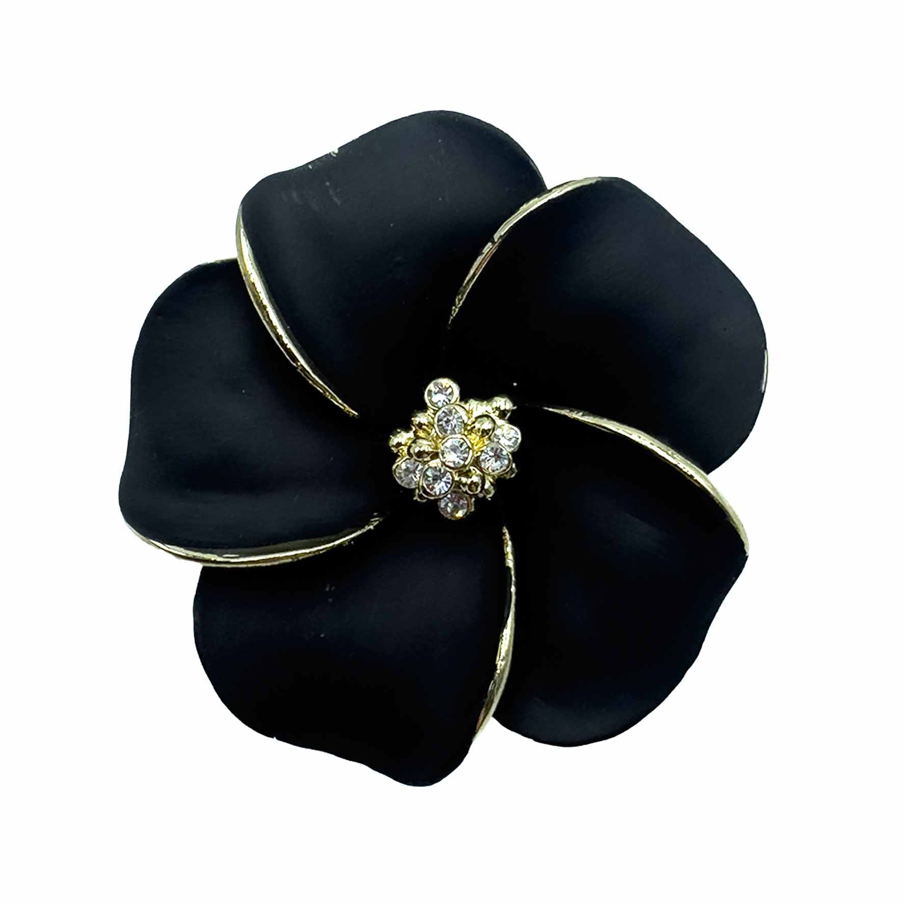 Palestro Milano Spille e spillette Black Fiore Primula