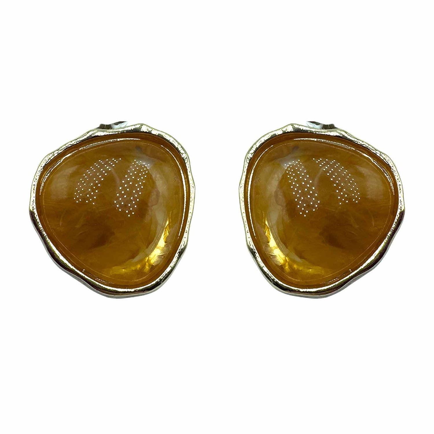 Palestro Milano Orecchini Arancio Layla