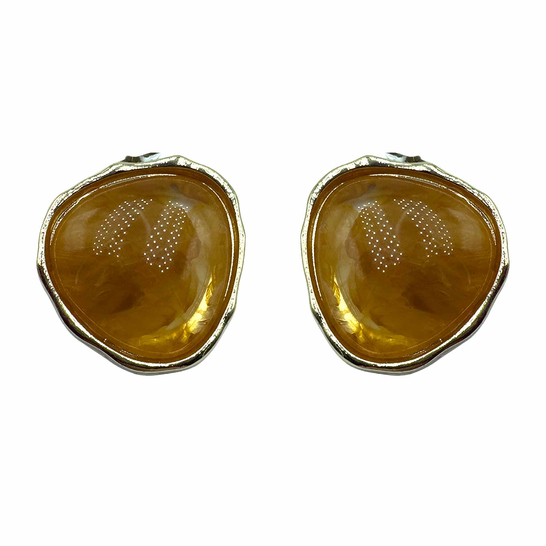 Palestro Milano Orecchini Arancio Layla