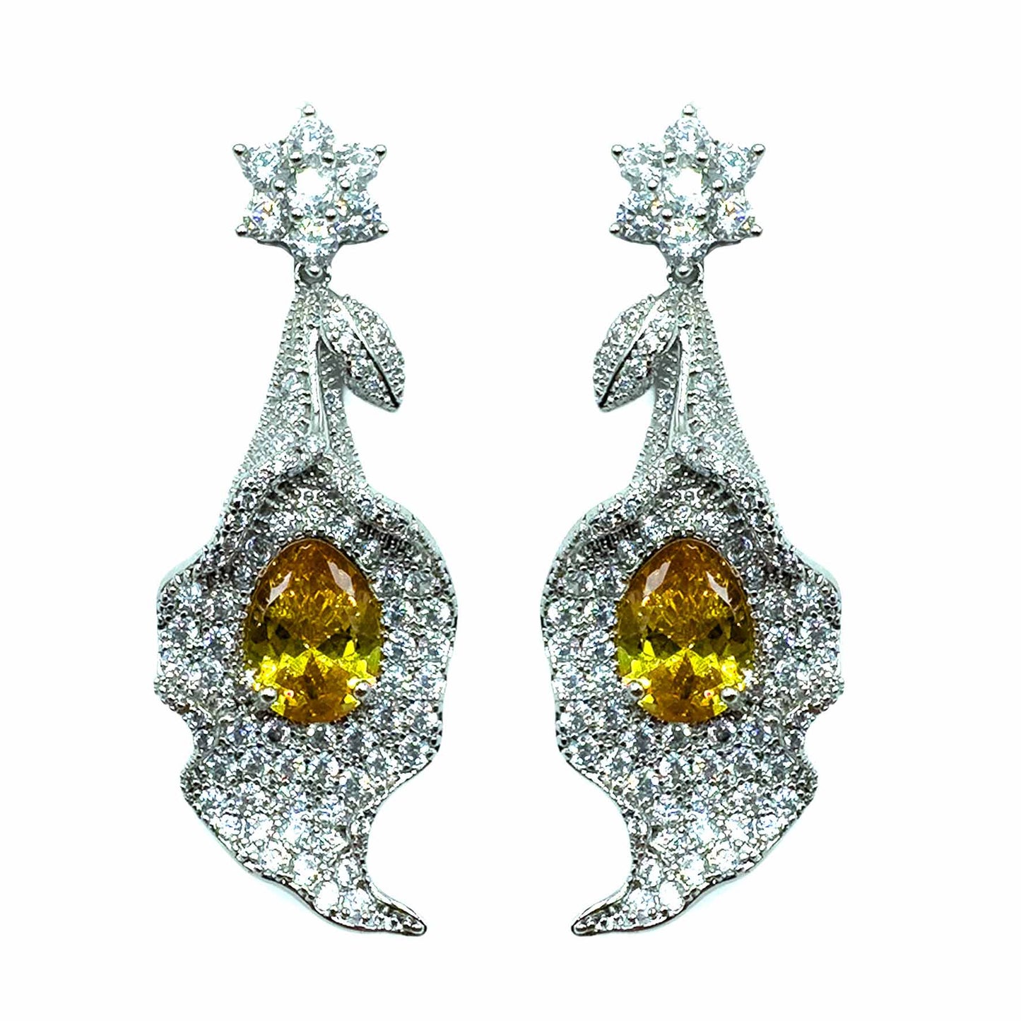 Foglia di Pavè con pietra gialla