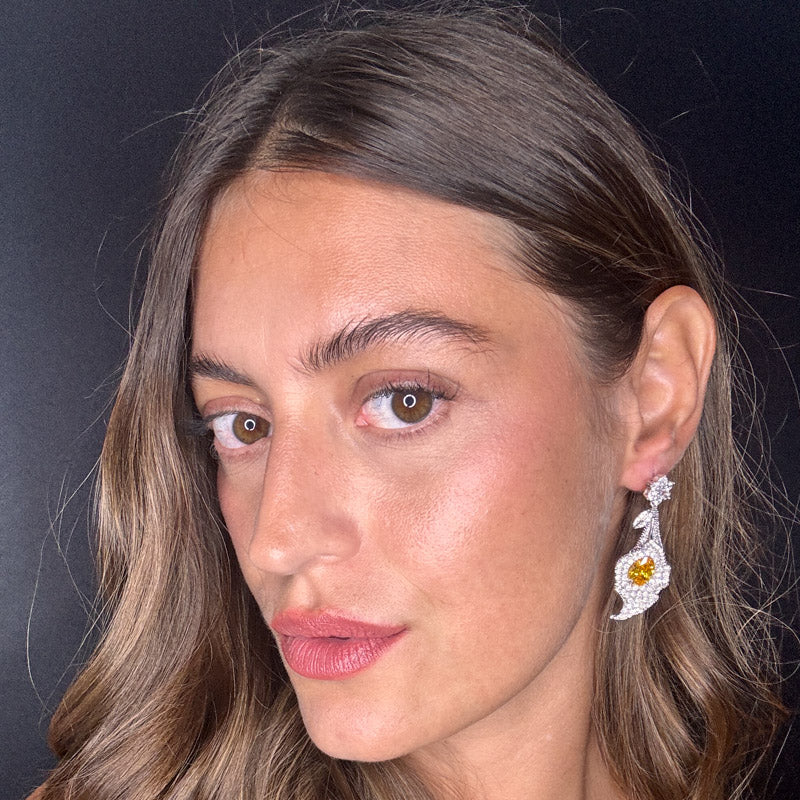 Foglia di Pavè con pietra gialla