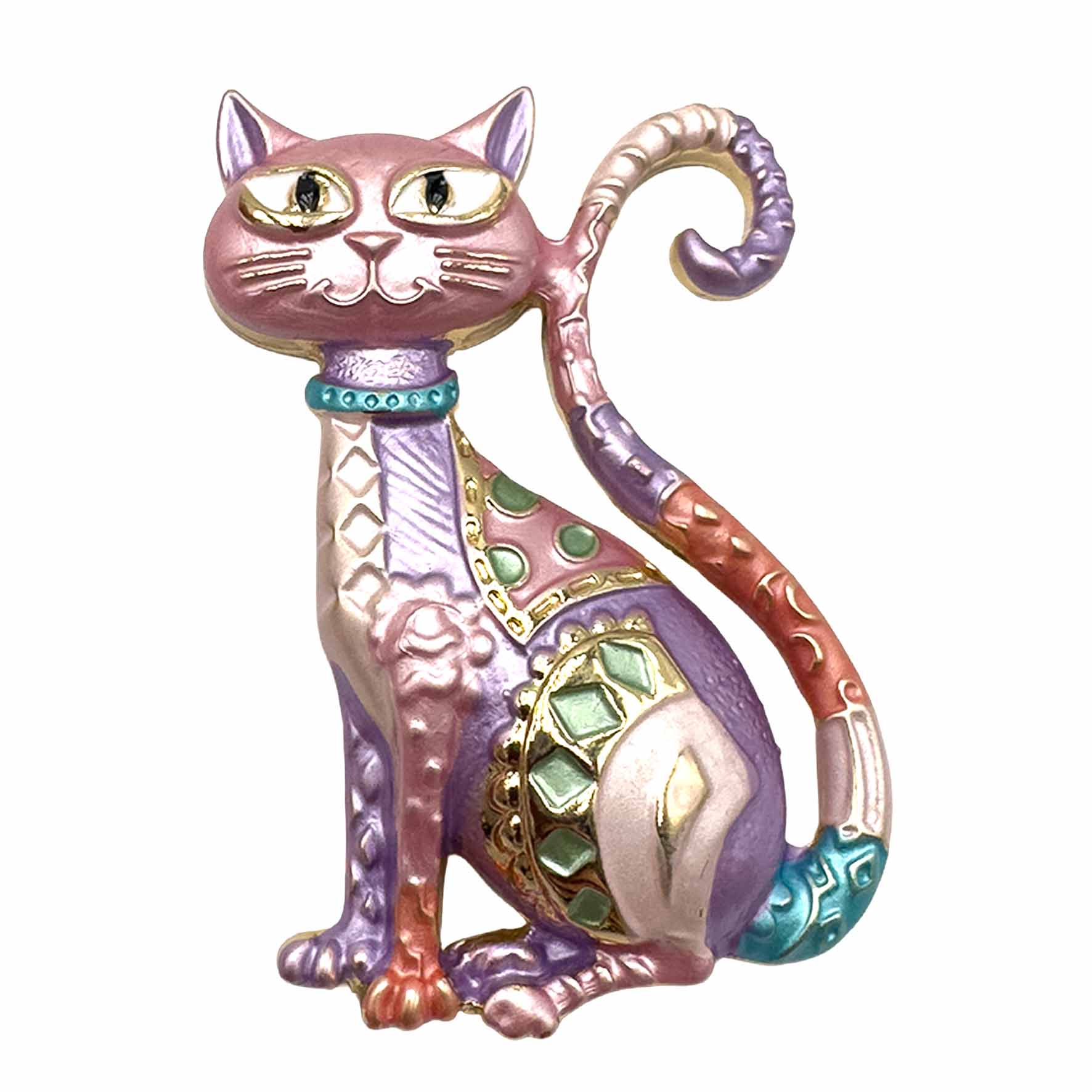 Palestro Milano Spille e spillette Pink Gatta (Magnete)