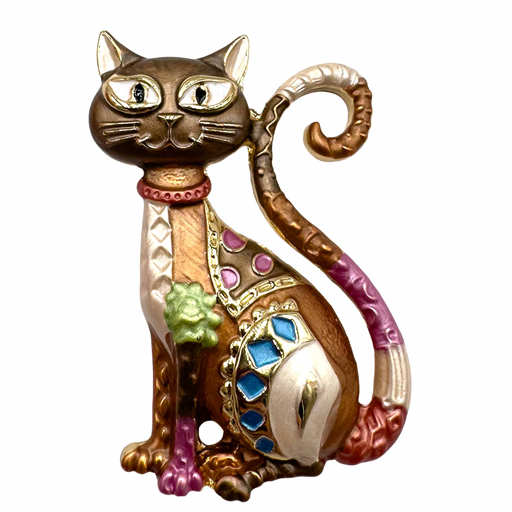 Palestro Milano Spille e spillette Cioccolato Gatta (Magnete)