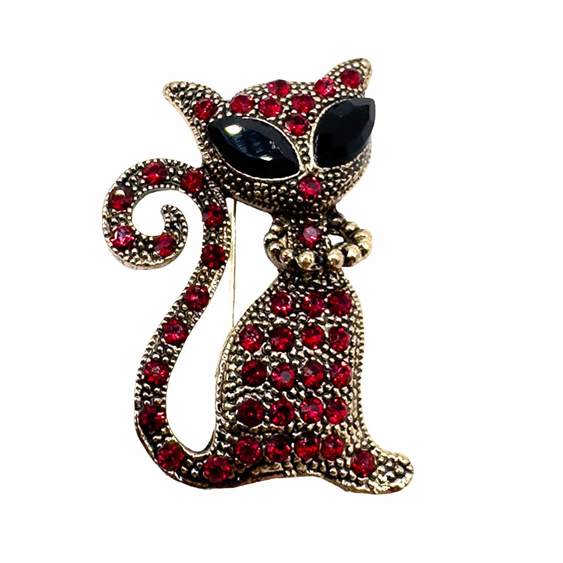 Palestro Milano Spille e spillette Rosso Gatto Elegante