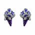 Palestro Milano Orecchini Silver - Violet Gelato di Gemme