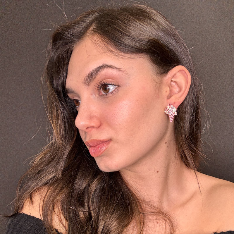 Palestro Milano Orecchini Gelato di Gemme