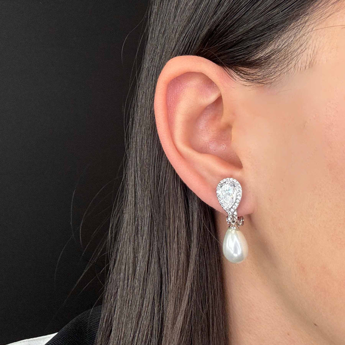 Gemma di Cristallo con Perla