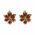 Palestro Milano Orecchini Gold - Arancio Rubino Giglio di Gemme