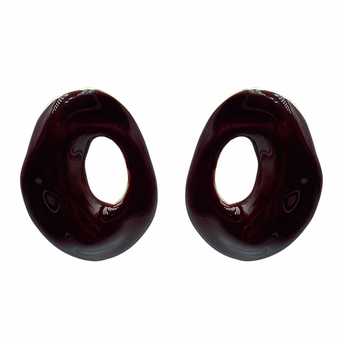 Palestro Milano Orecchini Bordeaux Zoe