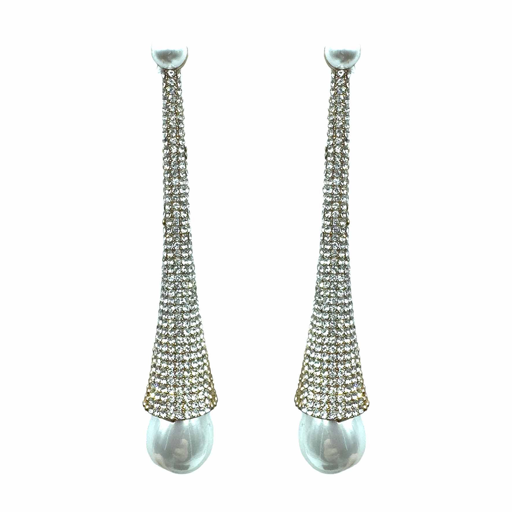 Palestro Milano Orecchini Gold Lacrima di Perla