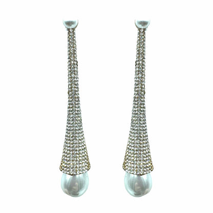 Palestro Milano Orecchini Gold Lacrima di Perla