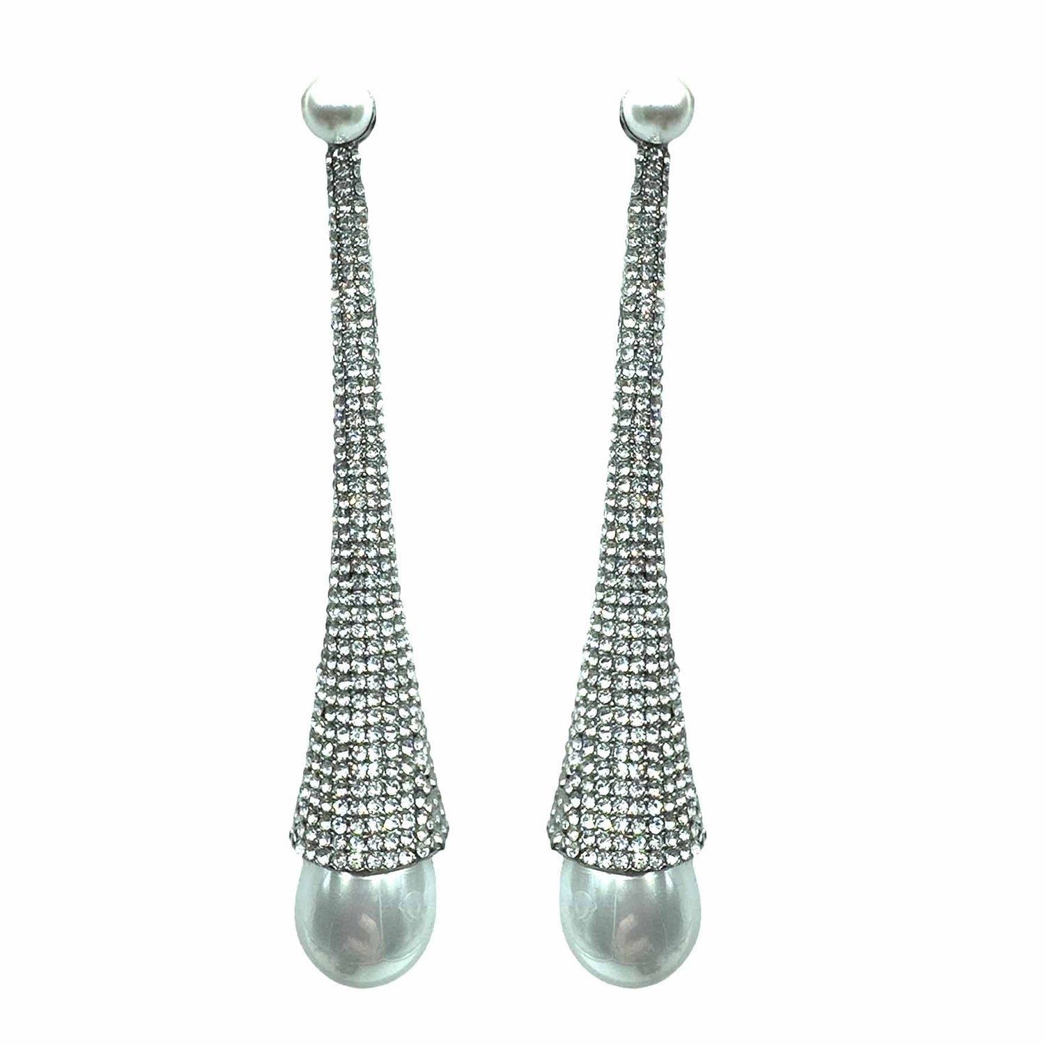 Palestro Milano Orecchini Silver Lacrima di Perla