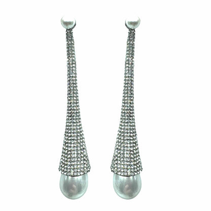 Palestro Milano Orecchini Silver Lacrima di Perla
