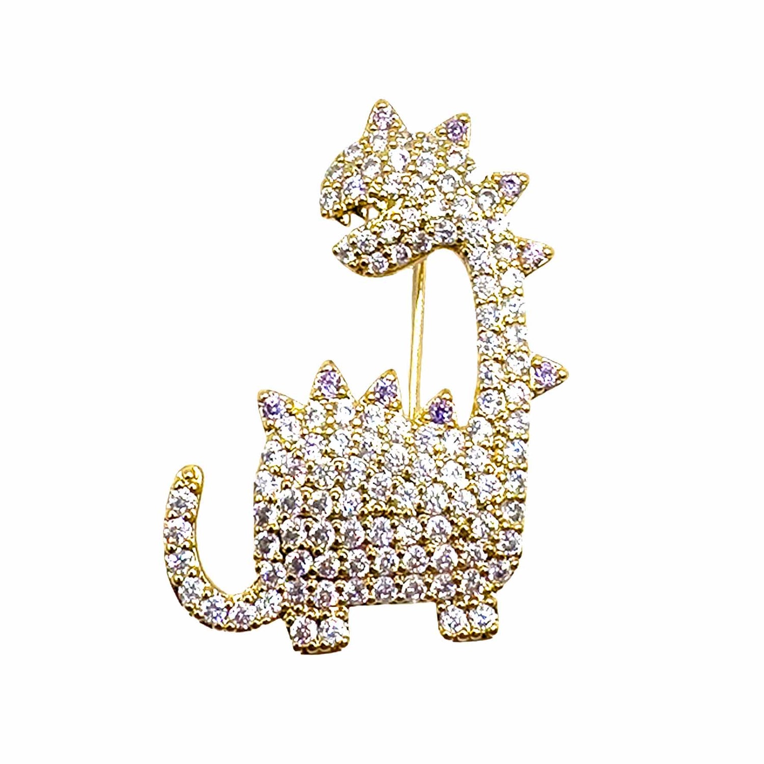 Palestro Milano Spille e spillette Gold Mini Dinosauro