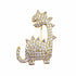 Palestro Milano Spille e spillette Gold Mini Dinosauro