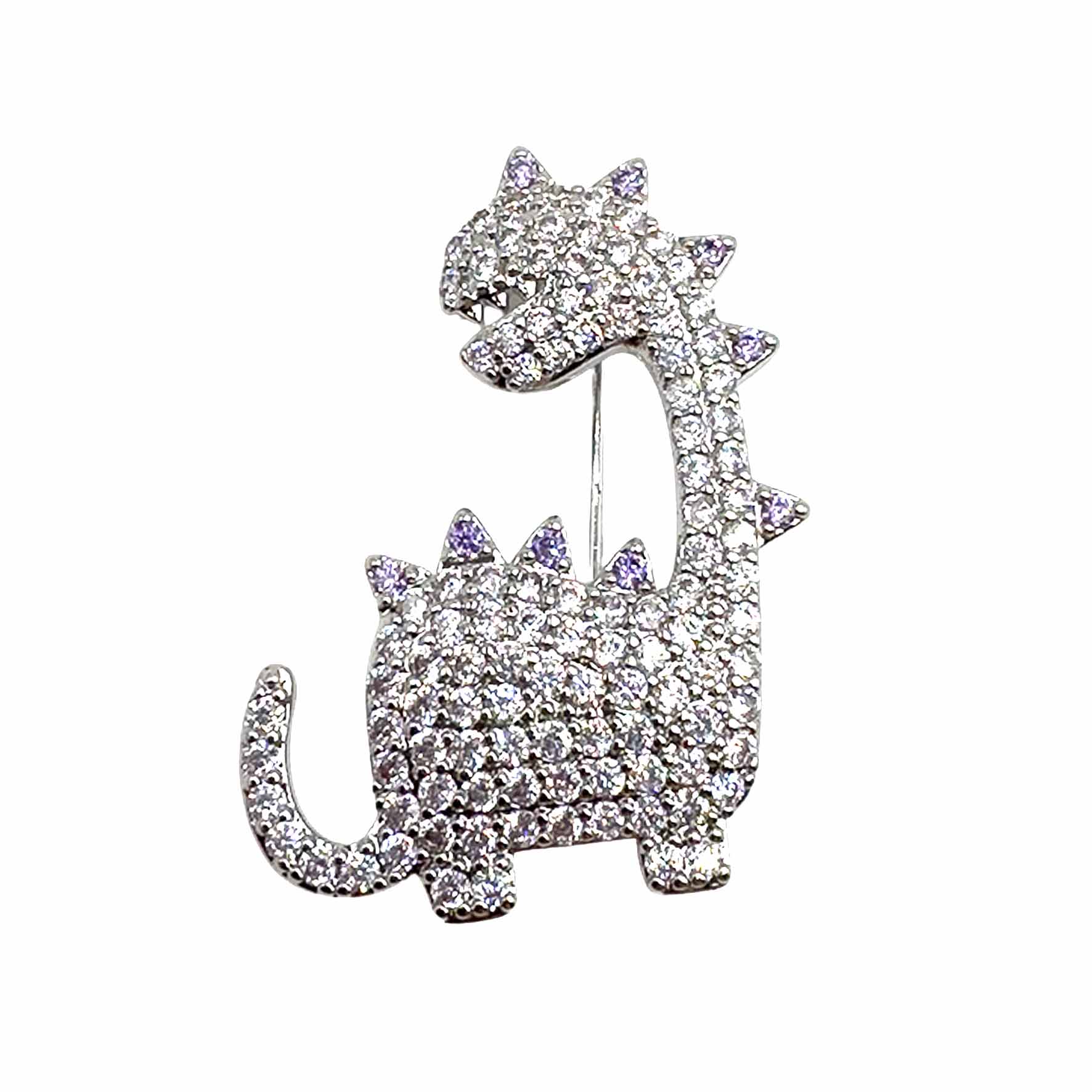 Palestro Milano Spille e spillette Silver Mini Dinosauro