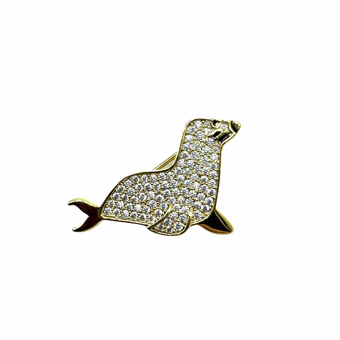 Palestro Milano Spille e spillette Gold Mini Foca