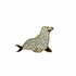 Palestro Milano Spille e spillette Gold Mini Foca