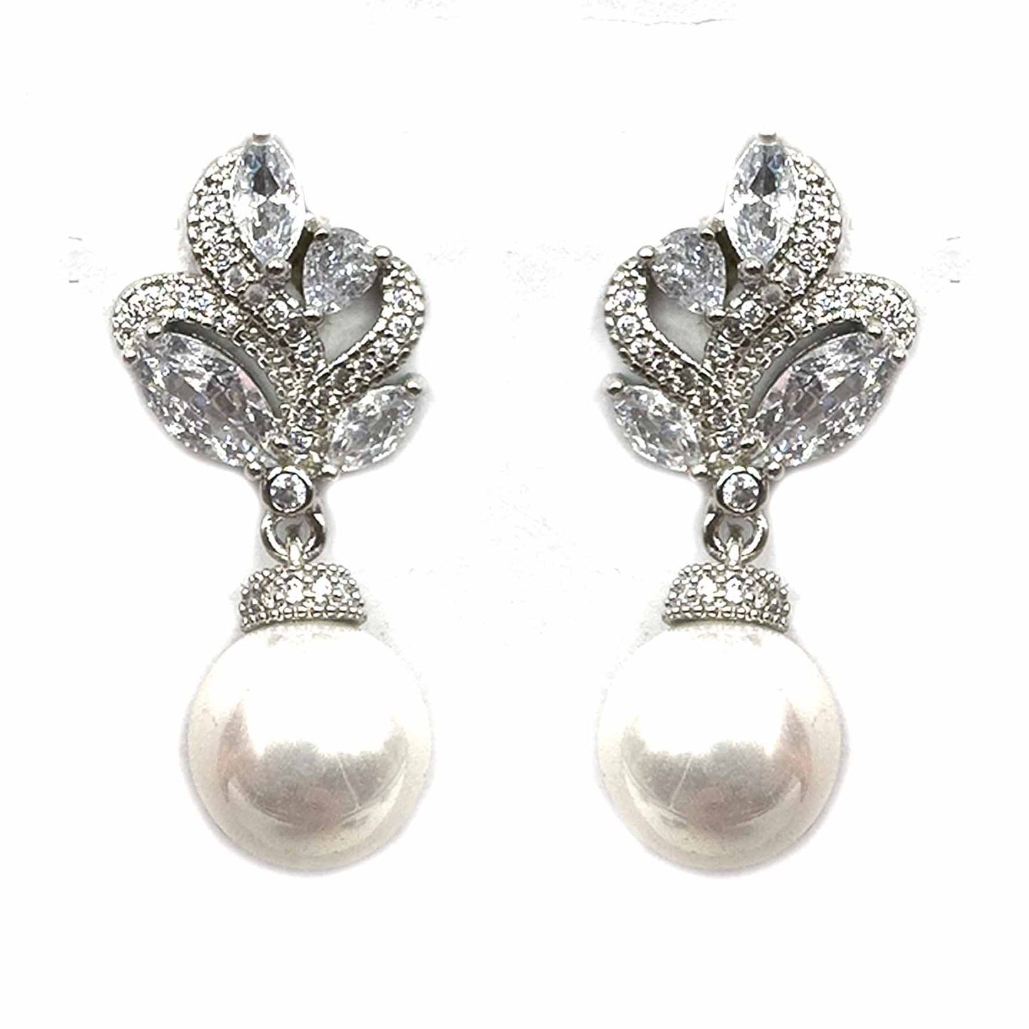 Mini intreccio silver con perla