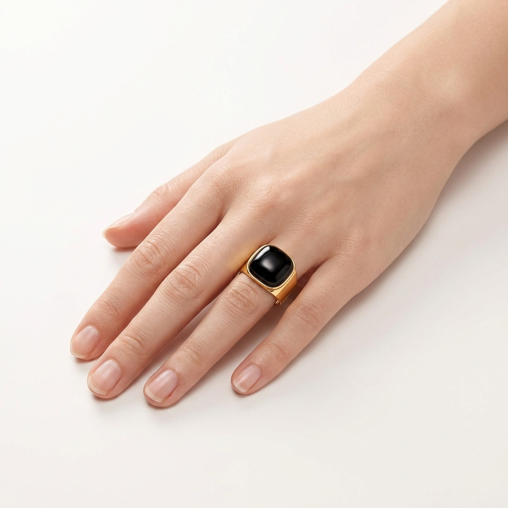Anello Quadrato Classic