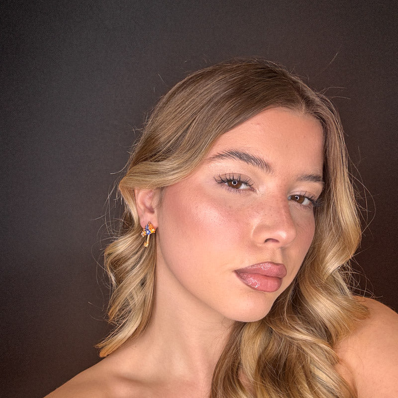 Palestro Milano Orecchini Ombrellini di Pavè