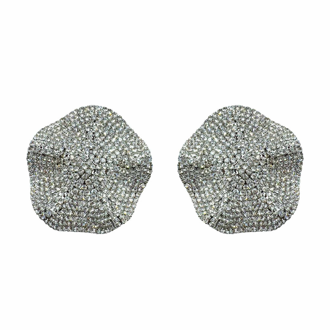 Palestro Milano Orecchini Silver Onde di Pietre