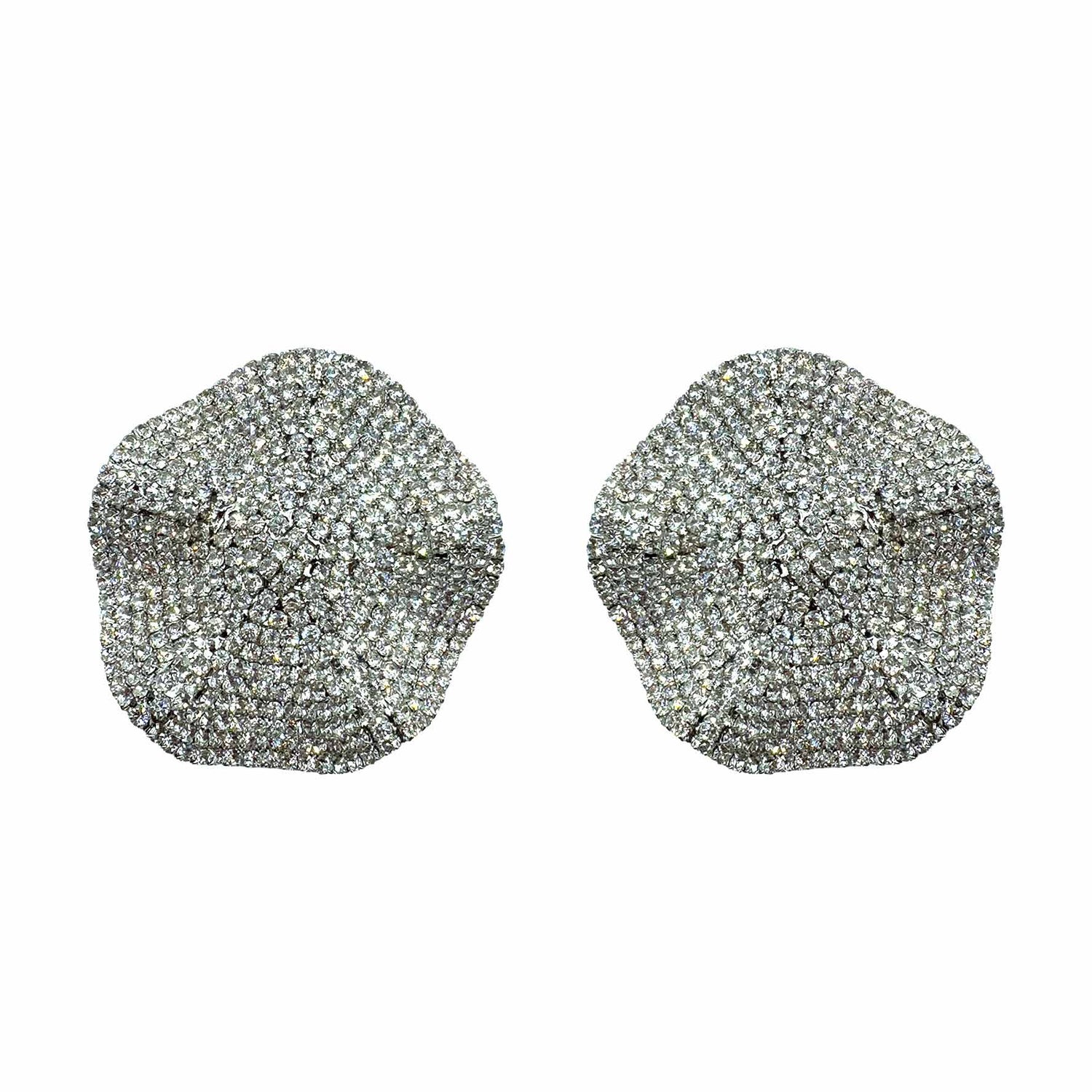 Palestro Milano Orecchini Silver Onde di Pietre