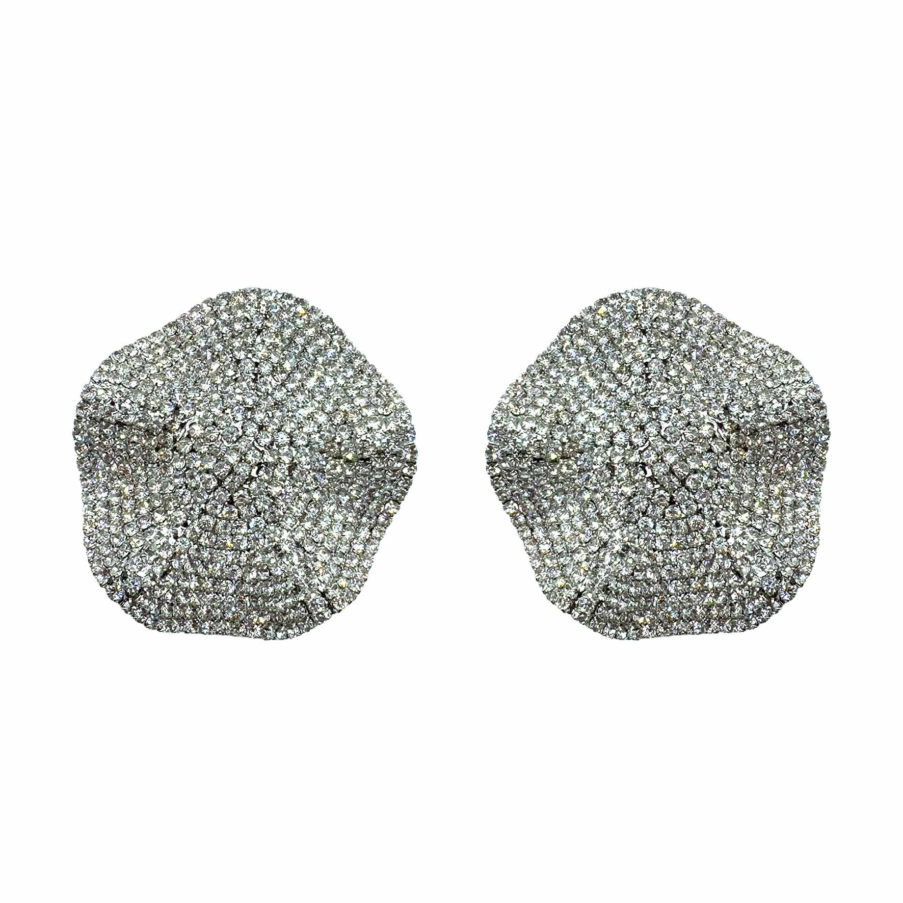 Palestro Milano Orecchini Silver Onde di Pietre