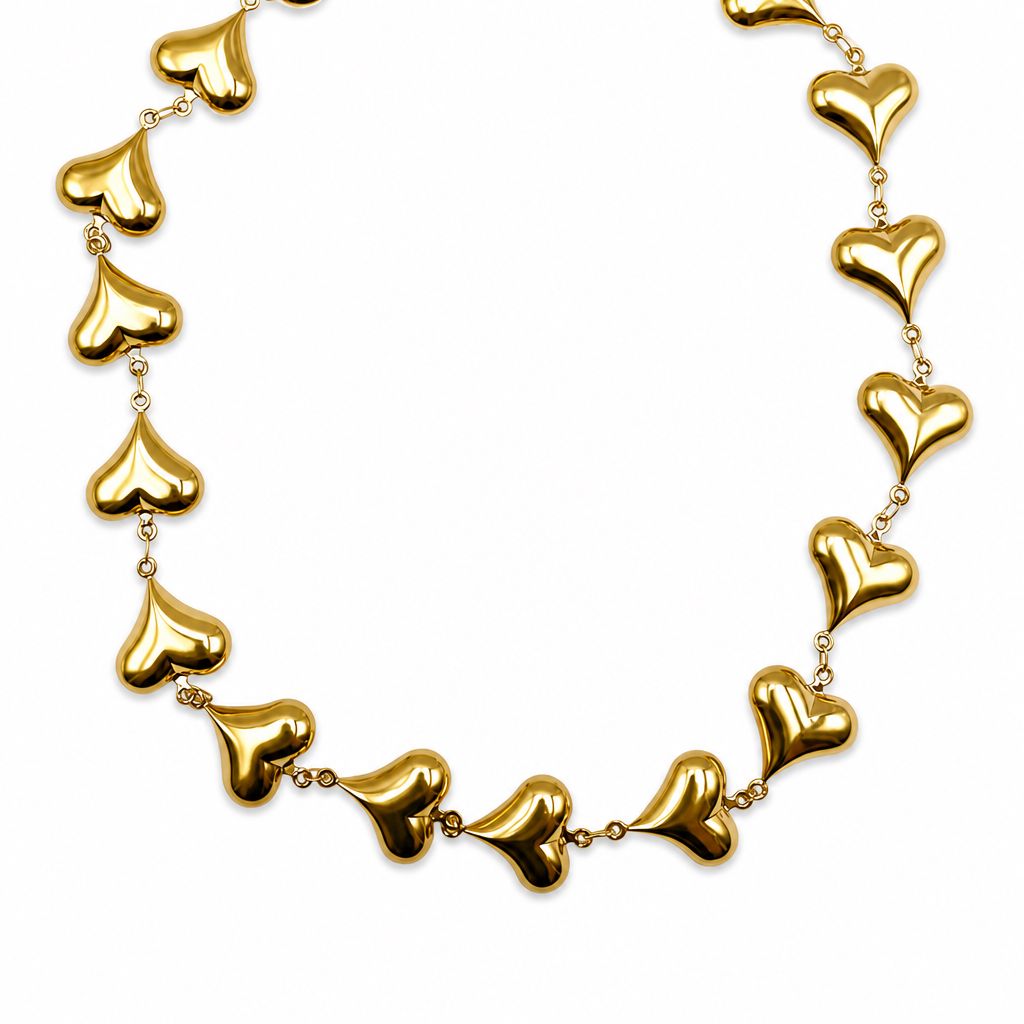 Collana di Cuoricini d&