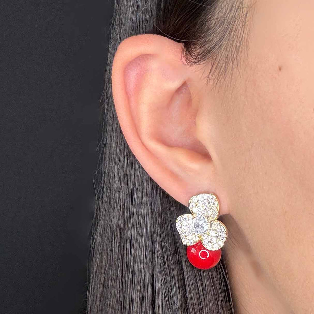 Mini Giglio con Perla Bianca