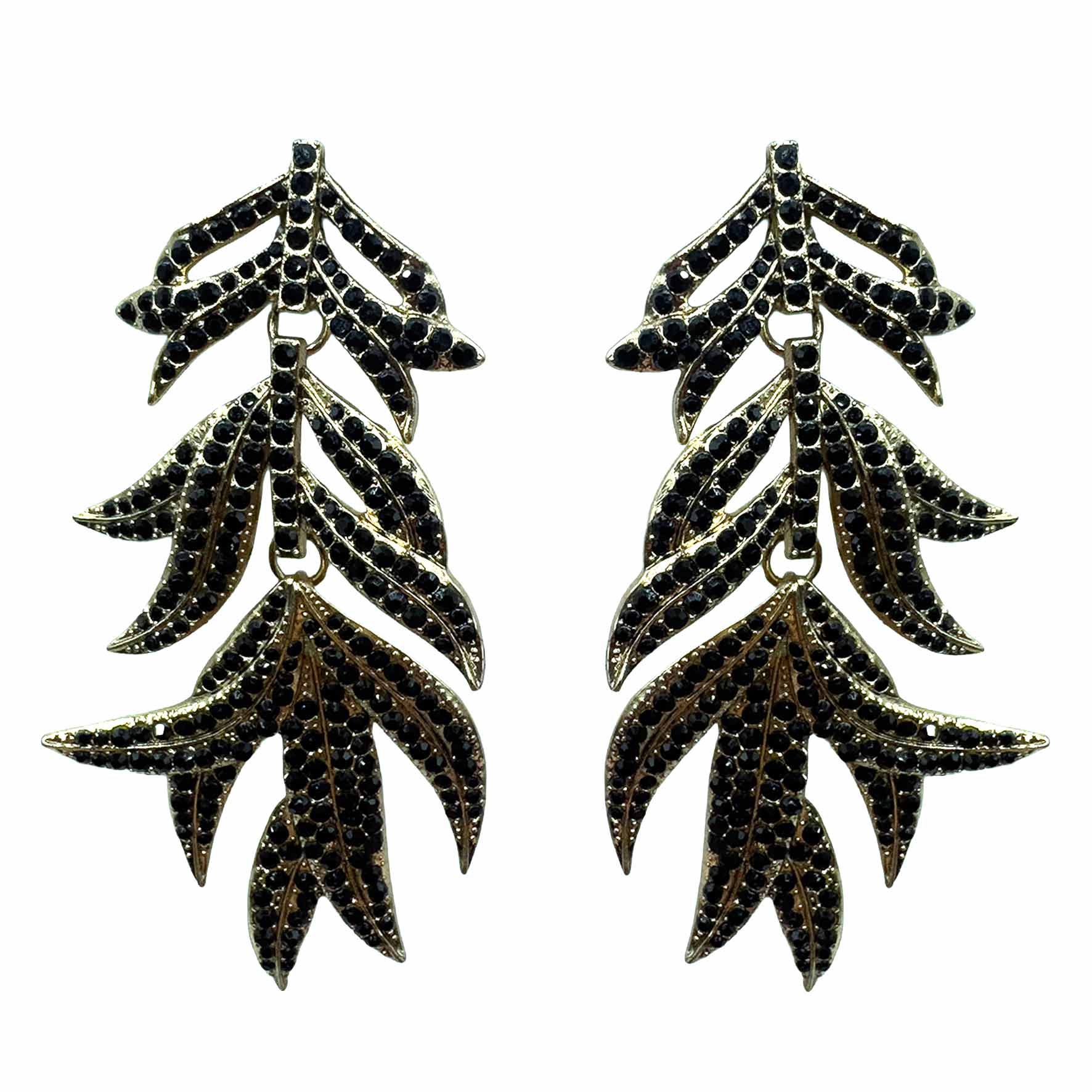 Palestro Milano Orecchini Black Savana