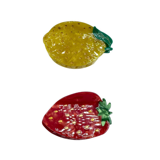 Palestro Milano Accessori per capelli Duo Clip Fragole&Limoni