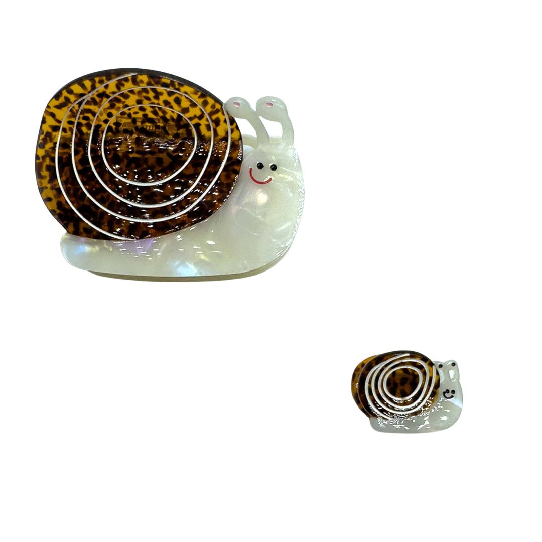 Palestro Milano Accessori per capelli Duo Clip Lumaca&amp;Lumachina