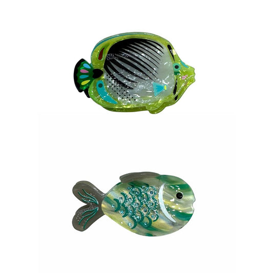 Palestro Milano Accessori per capelli Duo Clip Pesciolini