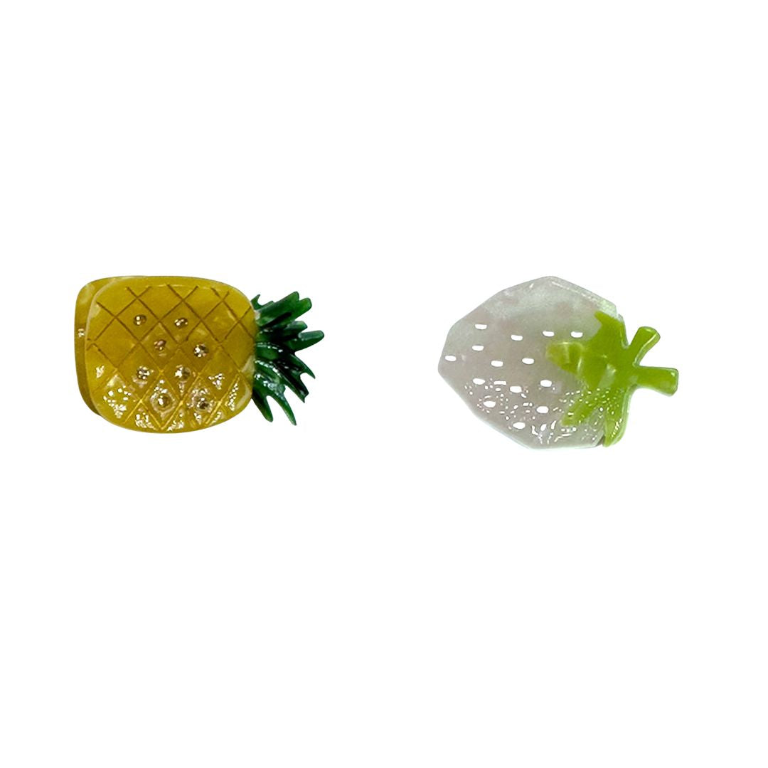 Palestro Milano Accessori per capelli Duo Mini Clip Fragola&amp;Ananas