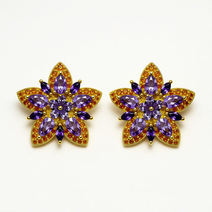 Palestro Milano Arancio-Viola Stelle colorate di pavè
