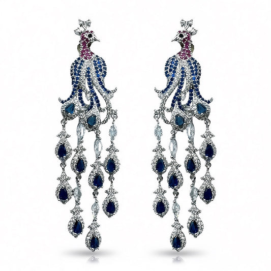 Palestro Milano Blu Fucsia Pavoni Reali